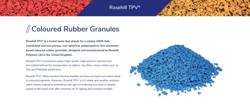 Coloured-Rubber-Granules